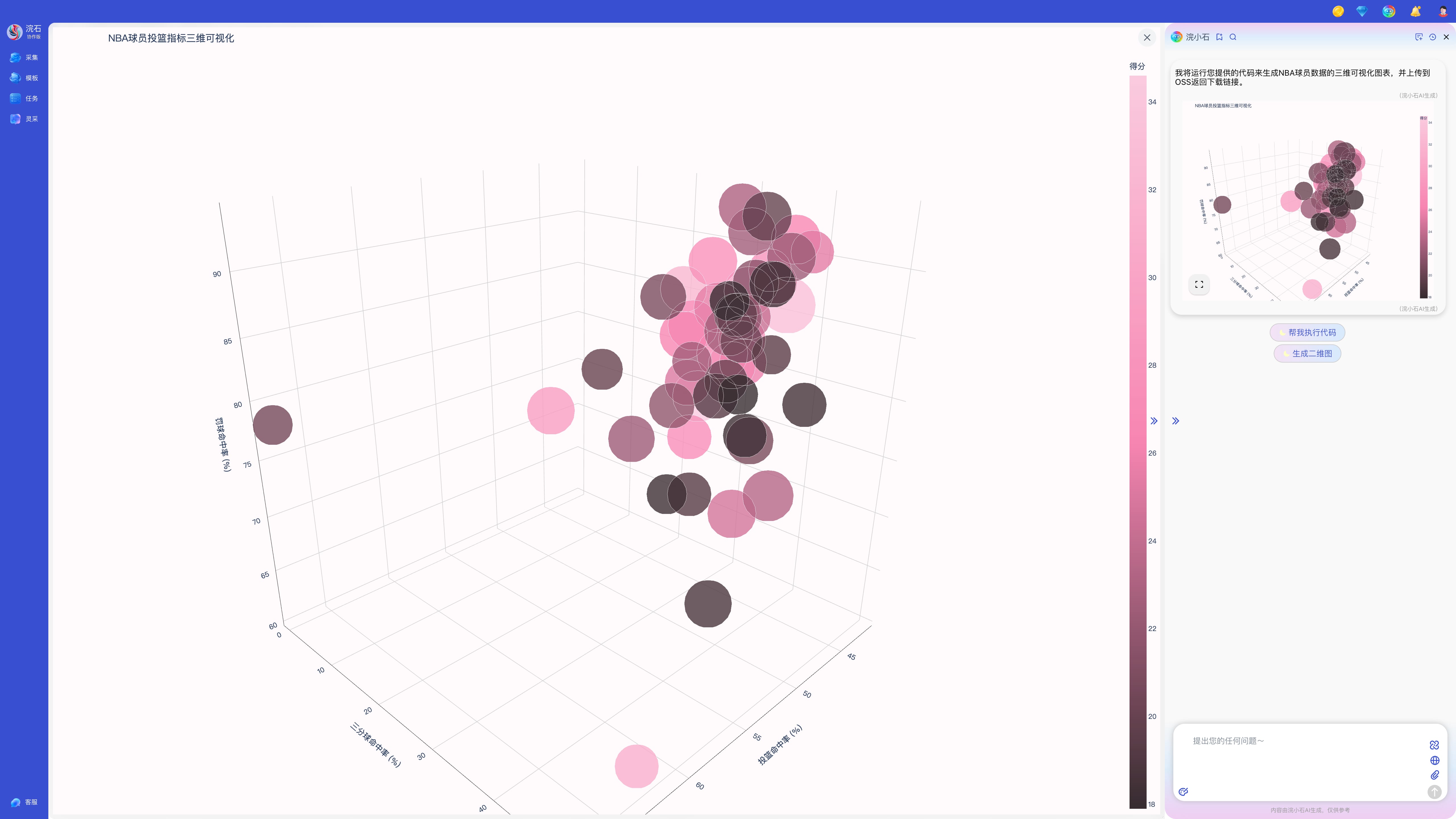 浣小石可视化演示